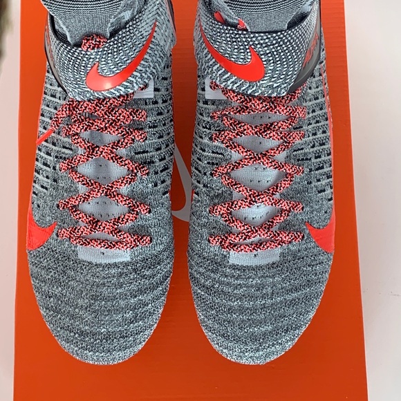 Nike Alpha Menace Elite 2 Grey Crime Men’s Size 10 football cleats Open field - Picture 6 of 16